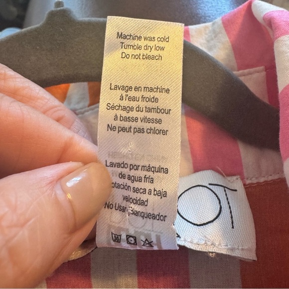 Beach Riot Alexa Top Sunset Stripe Swim Cover Up - Picture 9 of 11